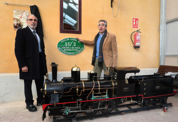 Inauguraci&oacute;n del Museo del Ferrocarril en Venta de Ba&ntilde;os (Palencia)