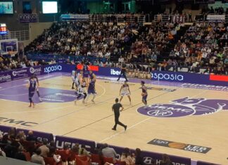 zunder palencia baloncesto en el polideportivo pisuerga de Valladolid 28-01-23 - Óscar Herrero
