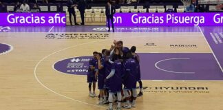 zunder palencia baloncesto en el polideportivo pisuerga de Valladolid 28-01-23 - Óscar Herrero