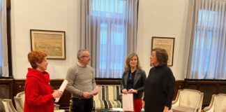 La Diputación estudia la colaboración con los actos conmemorativos del 50 aniversario de la Escuela Agrarias y los 25 años de vida de la Cátedra de Enología