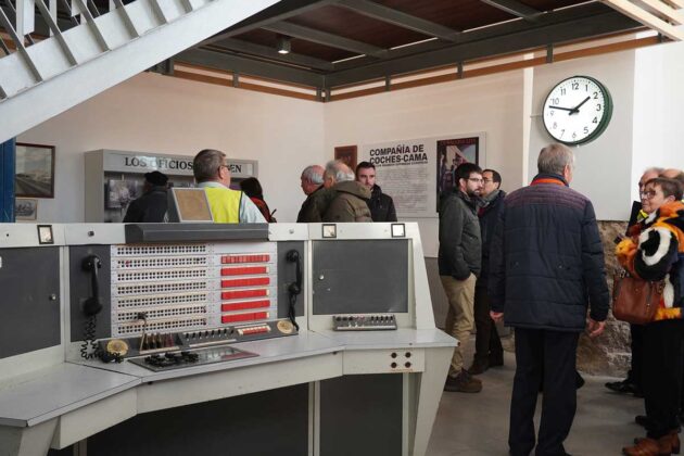 Museo del Ferrocarril en Venta de Ba&ntilde;os