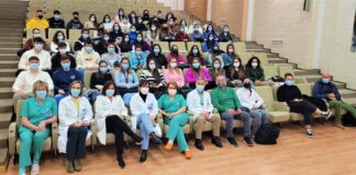 Alumnos en prácticas en el Hospital Río Carrión y San Telmo de Palencia