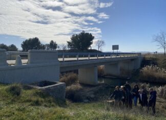 Cascón de la Nava tiene nuevo puente Puente de Cascón de la Nava después de su rehabilitación
