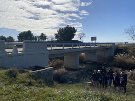 Puente de Casc&oacute;n de la Nava despu&eacute;s de su rehabilitaci&oacute;n