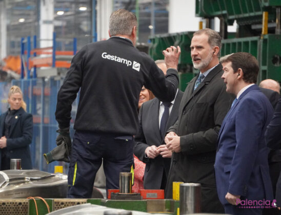 Visita de Felipe VI a Gestamp Due&ntilde;as - 3 de febrero de 2023