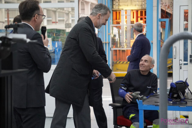 Visita de Felipe VI a Gestamp Due&ntilde;as - 3 de febrero de 2023