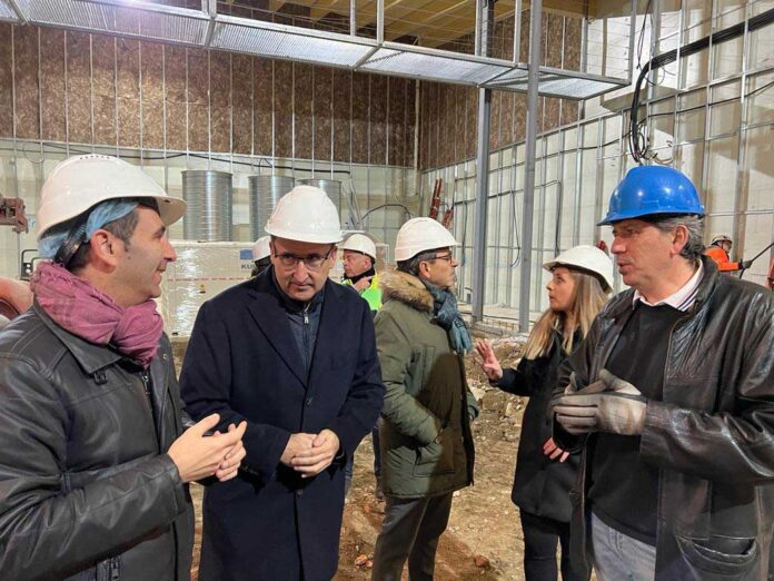 Visita obras Teatro Principal de Palencia