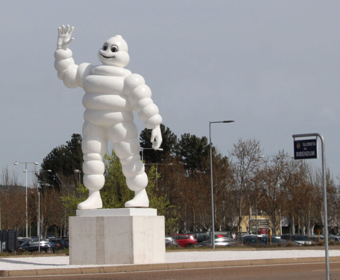 Glorieta de Bibendum en Valladolid