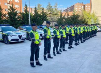 Castilla y León superará los 10.200 efectivos de Policía Nacional y Guardia Civil tras la incorporación de 912 agentes en los últimos cinco años Curso Guardia Civil Tráfico en Palencia