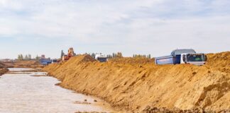 Zona de minas para préstamos entre Frómista y Piña.