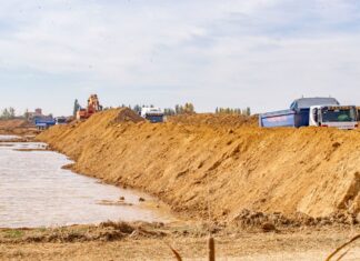 El AVE Palencia-Cantabria, la peor plaga para el campo en Frómista y Piña Zona de minas para préstamos entre Frómista y Piña.