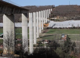 La consejera de Movilidad y Transformación Digital visita la variante de Guardo(Palencia)