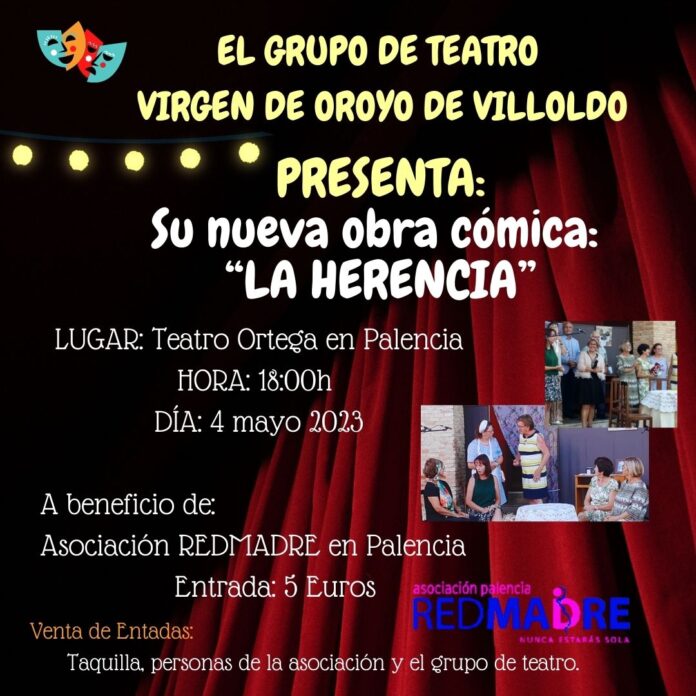 Cartel Teatro Solidario REDMADRE 4 Mayo Cartel Teatro Solidario REDMADRE 4 Mayo