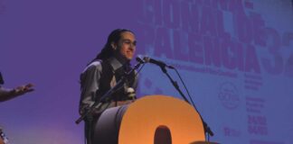 David Montes en la 32 Muestra de Cine Internacional de Palencia