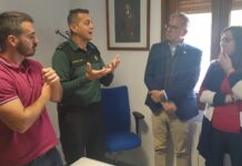 Barcones se interesa por la labor de los equipos ROCA en la Montaña Palentina