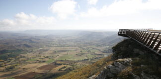 Mirador de Valcabado, en Pomar de Valdivia