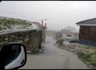 Una tormenta deja “más de 100 litros” en una hora en Cevico de la Torre