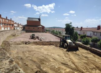 Construcción pista padel Barruelo