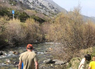 Puente Agudín Montaña Palentina río
