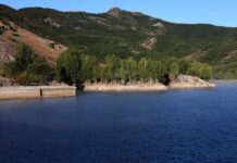 Los embalses del Duero están al 71,7% de su capacidad, 10,1 puntos por encima de la media de la última década presa Ruesga