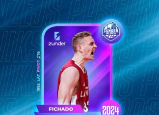 El Zunder Palencia ficha a Anzejs Pasecniks para el juego interior Anžejs Pasečņiks