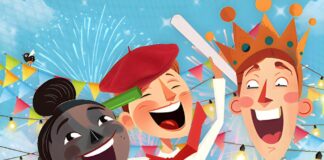 Cartel de las Fiestas de Saldaña 2023. Fiestas de la Virgen del Valle 2023