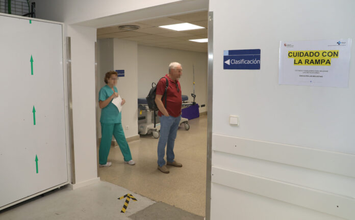 Obras en Urgencias del Hospital Universitario Río Carrión