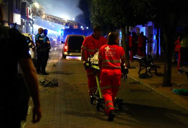 Explosi&oacute;n de un edificio de viviendas en la calle Goya de Valladolid. Fotos: Leticia P&eacute;rez ICAL