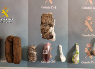 La Guardia Civil detiene a dos personas que pretendían introducir sustancias estupefacientes en la prisión