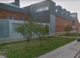 De las almendras al ‘castañazo’, con la mediación de la Policía Local de Palencia Almendros junto al Lecrac, en la calle San José de la capital. / Google Street View