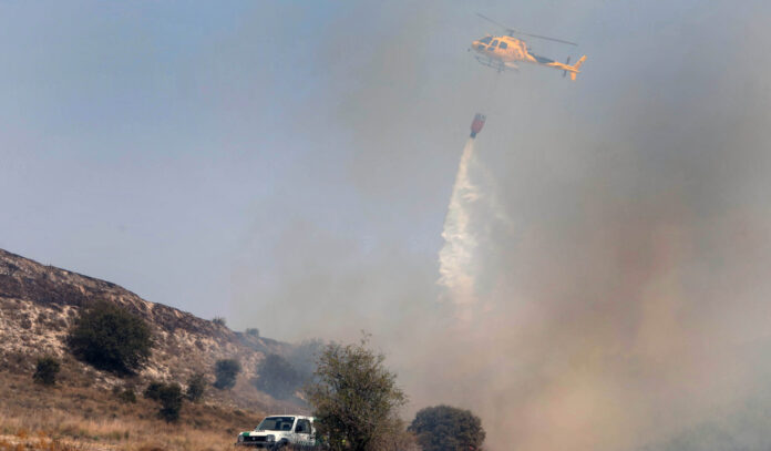 Baja incidencia de incendios agrícolas y forestales en Palencia