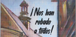 Portada de la Novela "Nos han robado a todos"