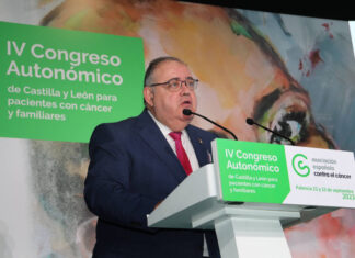 Vázquez insiste en Palencia la necesidad de invertir en investigación para mejorar la supervivencia del cáncer