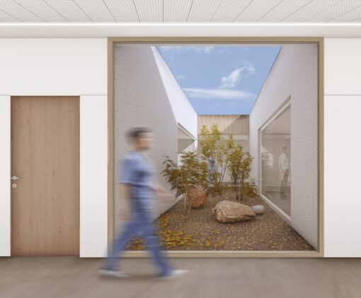 Maqueta de las obras del Hospital R&iacute;o Carri&oacute;n de Palencia