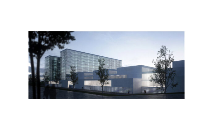 Maqueta de las obras del Hospital R&iacute;o Carri&oacute;n de Palencia