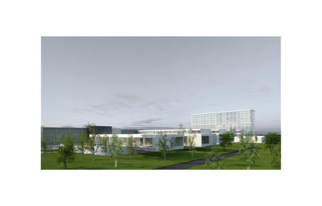 Maqueta de las obras del Hospital R&iacute;o Carri&oacute;n de Palencia