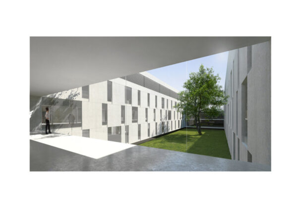 Maqueta de las obras del Hospital R&iacute;o Carri&oacute;n de Palencia