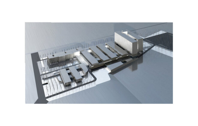 Maqueta de las obras del Hospital R&iacute;o Carri&oacute;n de Palencia