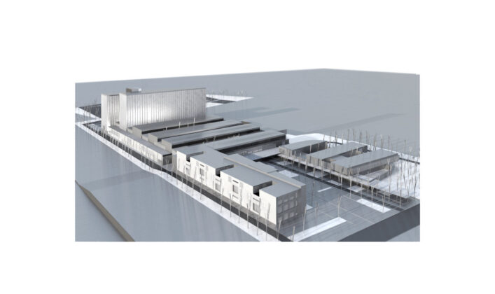 Maqueta de las obras del Hospital R&iacute;o Carri&oacute;n de Palencia