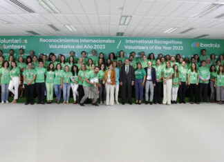Casi el 25% de la plantilla de Iberdrola participa en acciones de voluntariado