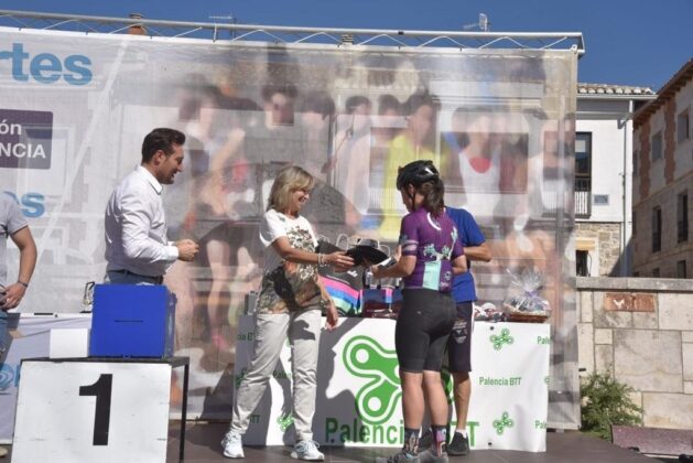Im&aacute;genes del BTT de Baltan&aacute;s. Entrega de premios