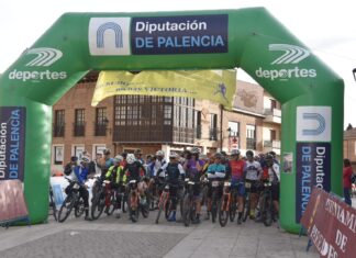 (Galería) Paredes sigue, a pedales, la senda del Cautivo