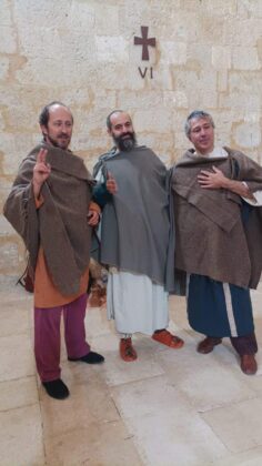 Husillos inaugura el facs&iacute;mil del sarc&oacute;fago de la orest&iacute;ada