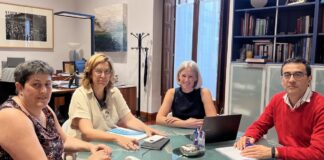 Reunión entre Diputación de Palencia y Mundo Azul