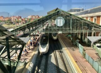Adif instalará una segunda vía de Alta Velocidad en la salida hacia Palencia desde la estación de Valladolid
