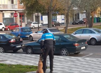 ‘Positivo’ en cocaína por mear en una calle de Palencia