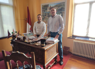 Reunión alcaldes Barruelo de Santullán y Brañosera