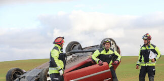 Sucesos en Palencia - accidente de tráfico en Villaherreros el 14 de noviembre de 2023. BRÁGIMO - ICAL