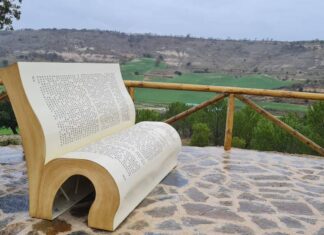 Valdecañas de Cerrato, descubre la singular historia que rodea al mirador Miguel Delibes valdecañas de cerrato mirador 2