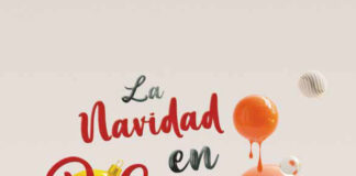 Cartel del programa navideño de la ciudad de Palencia